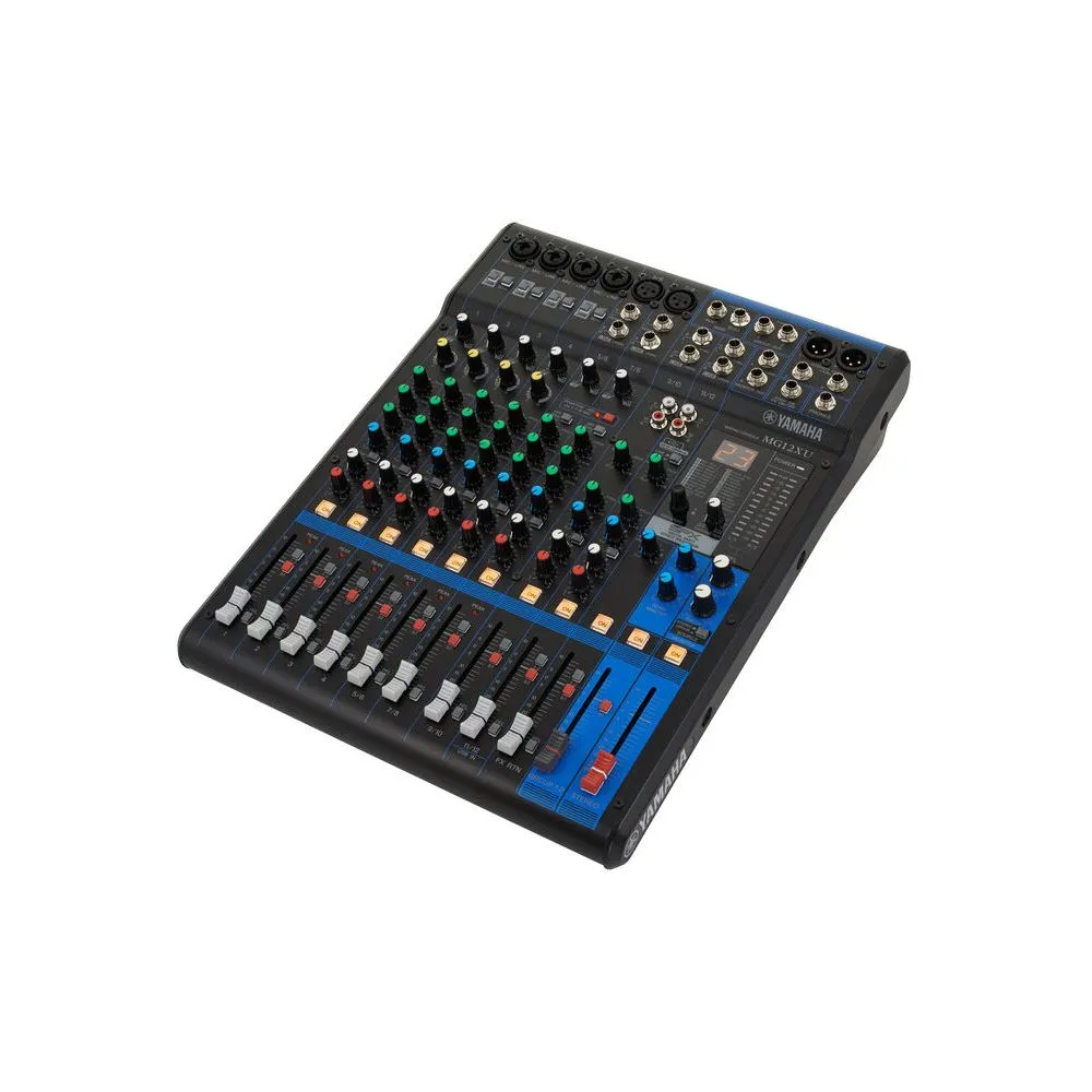 Table de mixage analogique Yamaha MG12XU, 12 voies